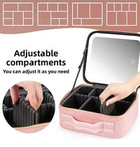 Oveyna™ Light up Make-up Case Organiser