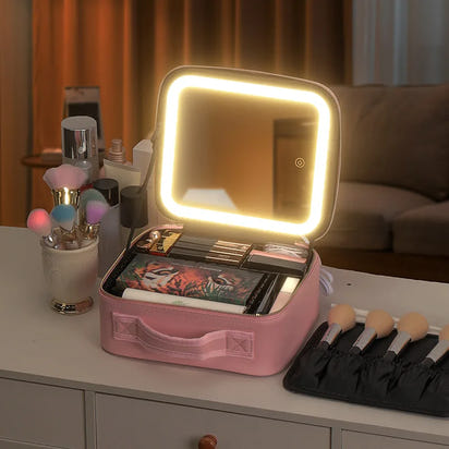 Oveyna™ Light up Make-up case organiser