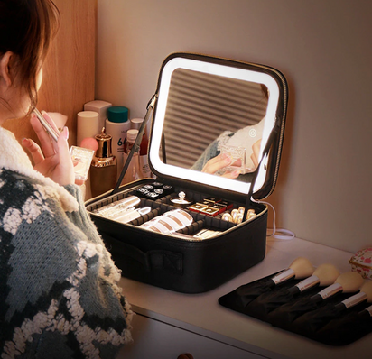 Oveyna™ Light up Make-up Case Organiser